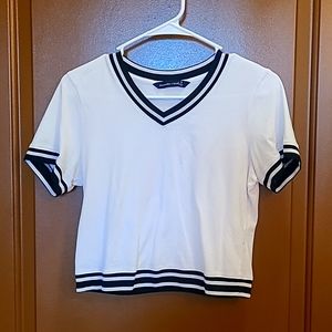 Abercrombie and Fitch cropped shirt